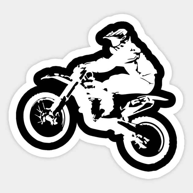 Love Terrain Motorcycle Love Sport T Shirt For Men Women Sticker by A_ni_ka_wa